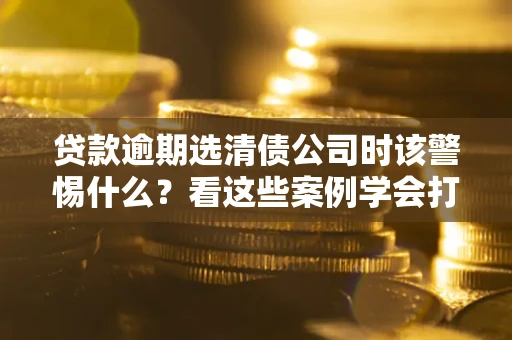 武汉贷款逾期选清债公司时该警惕什么？看这些案例学会打翻身仗