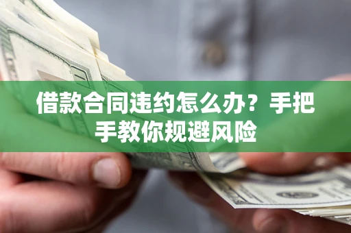 武汉借款合同违约怎么办？手把手教你规避风险