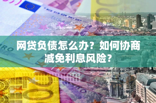 武汉网贷负债怎么办？如何协商减免利息风险？