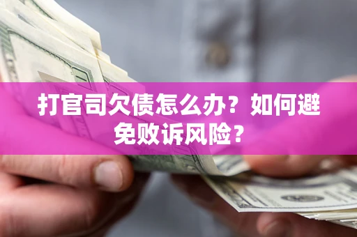 武汉打官司欠债怎么办？如何避免败诉风险？