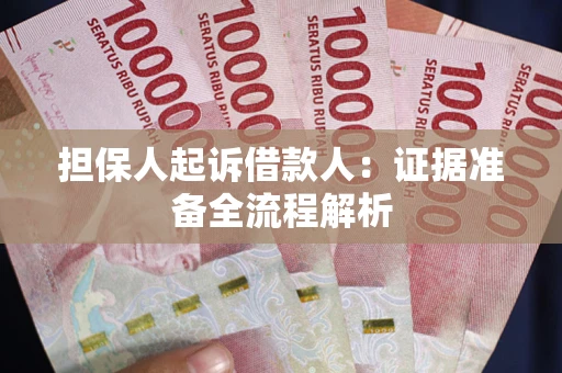 武汉担保人起诉借款人：证据准备全流程解析