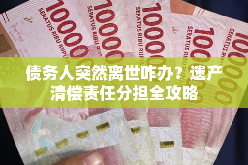 武汉债务人突然离世咋办？遗产清偿责任分担全攻略
