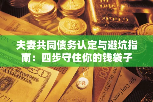 武汉夫妻共同债务认定与避坑指南：四步守住你的钱袋子