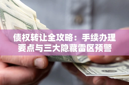 武汉债权转让全攻略：手续办理要点与三大隐藏雷区预警